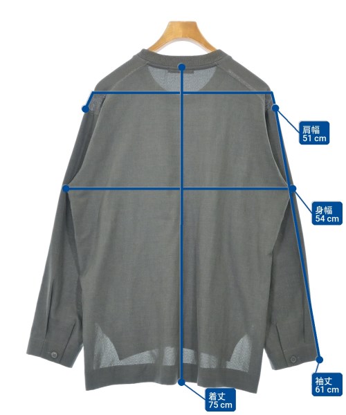 ISSEY MIYAKE MEN（イッセイ　ミヤケ　メン）カジュアルシャツ グレー サイズ:3(L位) メンズ/2200721712093