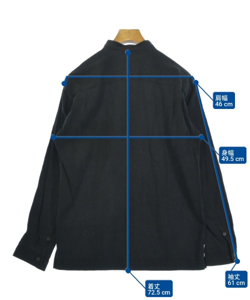 ISSEY MIYAKE MEN（イッセイ　ミヤケ　メン）カジュアルシャツ 黒 サイズ:2(M位) メンズ/2200720733051
