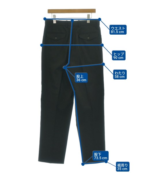 ISSEY MIYAKE MEN（イッセイ　ミヤケ　メン）スラックス 黒 サイズ:M メンズ/2200726050114