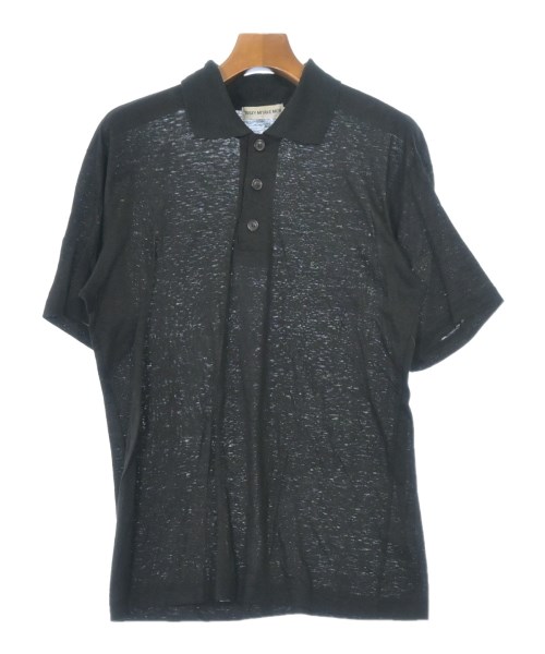 ISSEY MIYAKE MEN(イッセイ　ミヤケ　メン)ポロシャツ 黒 サイズ:M/2200682539128