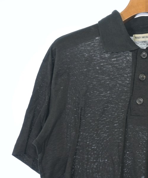 ISSEY MIYAKE MEN（イッセイ　ミヤケ　メン）ポロシャツ 黒 サイズ:M メンズ/2200682539128