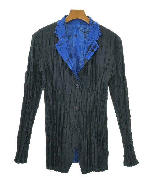 ISSEY MIYAKE MEN（イッセイ　ミヤケ　メン）カジュアルジャケット 青 サイズ:1(S位) メンズ/2200684108162