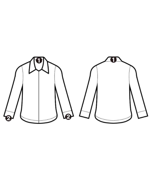 ISSEY MIYAKE MEN（イッセイ　ミヤケ　メン）カジュアルシャツ グレー サイズ:2(M位) メンズ/2200691675053