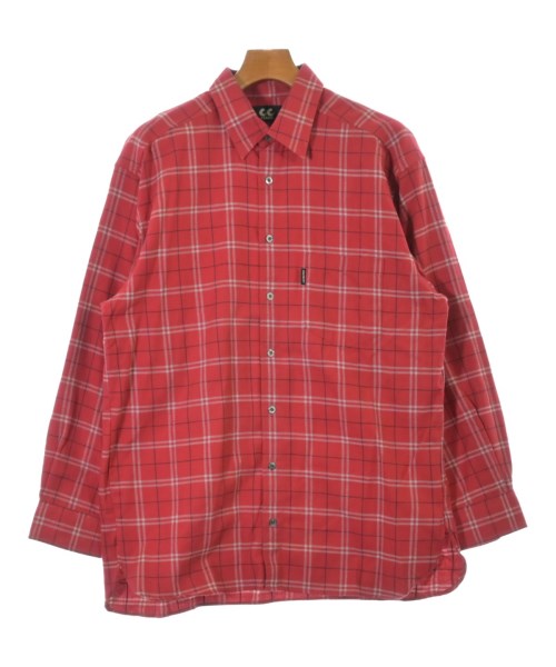 KANSAI MAN(カンサイ　マン)カジュアルシャツ 赤 サイズ:4(XL位)/2200675523035