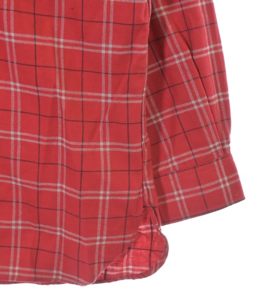 KANSAI MAN（カンサイ　マン）カジュアルシャツ 赤 サイズ:4(XL位) メンズ/2200675523035