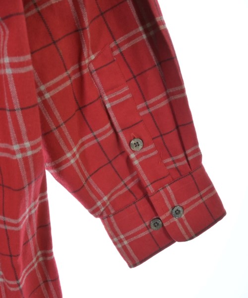 KANSAI MAN（カンサイ　マン）カジュアルシャツ 赤 サイズ:4(XL位) メンズ/2200675523035