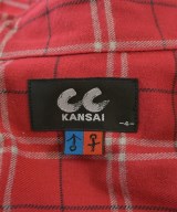 KANSAI MAN（カンサイ　マン）カジュアルシャツ 赤 サイズ:4(XL位) メンズ/2200675523035