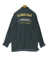 KANSAI MAN（カンサイ　マン）カジュアルシャツ 黒 サイズ:M メンズ/2200662591061