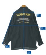 KANSAI MAN（カンサイ　マン）カジュアルシャツ 黒 サイズ:M メンズ/2200662591061
