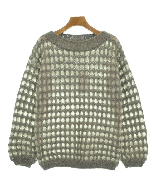 ERMANNO SCERVINO(エルマノシェルビーノ)ニット・セーター グレー サイズ:40(M位)/2200625757305