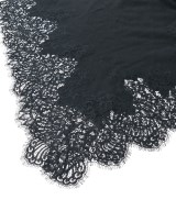 ERMANNO SCERVINO（エルマノシェルビーノ）ストール 黒 サイズ:42 レディース/2200638066012