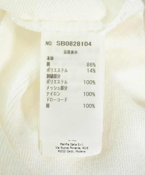 ERMANNO SCERVINO（エルマノシェルビーノ）パーカー 白 サイズ:F レディース/2200614770018