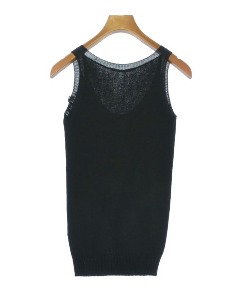 ERMANNO SCERVINO（エルマノシェルビーノ）ベスト/ノースリーブ 黒 サイズ:40(M位) レディース/2200605579040