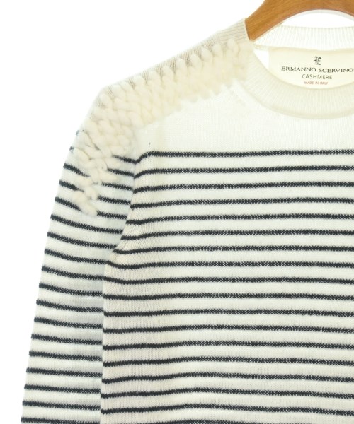 ERMANNO SCERVINO（エルマノシェルビーノ）ニット・セーター 白 サイズ:XS レディース/2200675787147