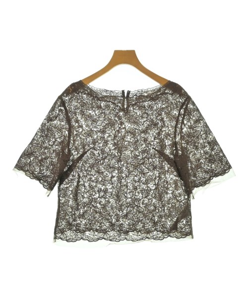 ERMANNO SCERVINO(エルマノシェルビーノ)ブラウス 茶 サイズ:38(S位)/2200677596051