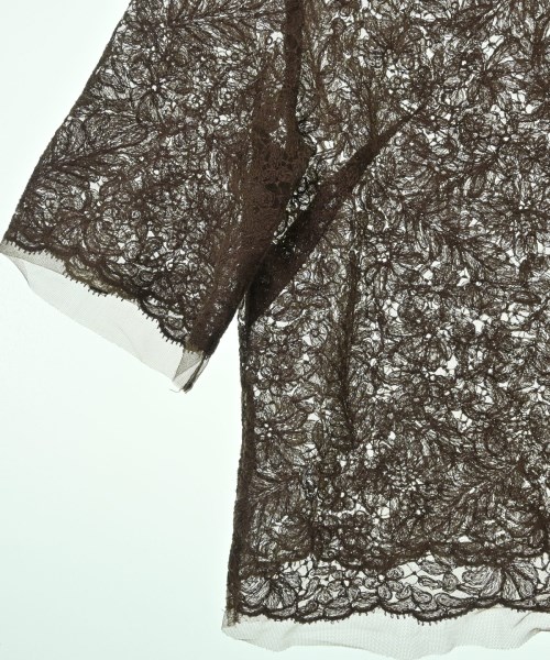 ERMANNO SCERVINO（エルマノシェルビーノ）ブラウス 茶 サイズ:38(S位) レディース/2200677596051