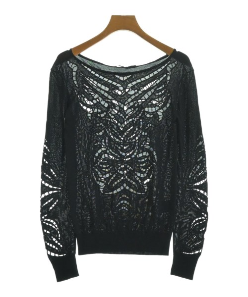 ERMANNO SCERVINO(エルマノシェルビーノ)ニット・セーター 黒 サイズ:38(S位)/2200692094082