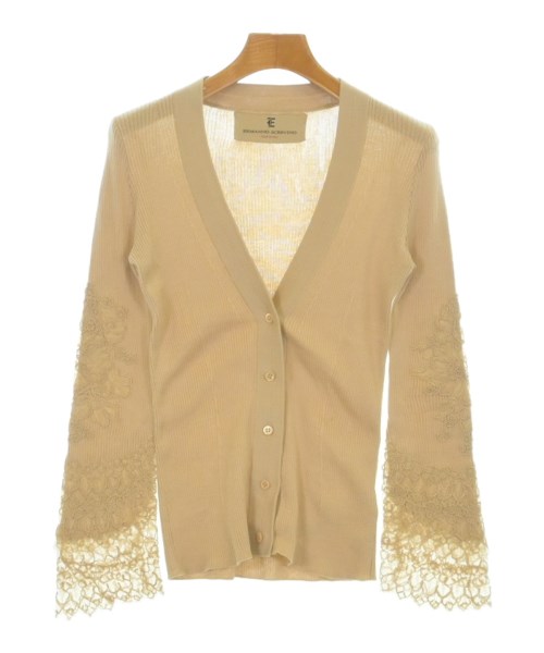 ERMANNO SCERVINO(エルマノシェルビーノ)カーディガン ベージュ サイズ:38(S位)/2200693793045