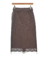 ERMANNO SCERVINO（エルマノシェルビーノ）ロング・マキシ丈スカート 茶 サイズ:38(S位) レディース/2200693793052