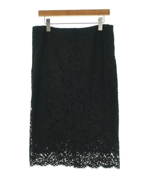 ERMANNO SCERVINO(エルマノシェルビーノ)ひざ丈スカート 黒 サイズ:42(M位)/2200697833020