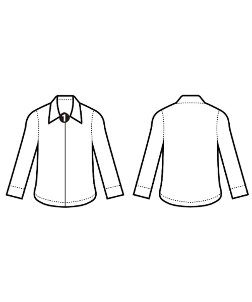 ERMANNO SCERVINO（エルマノシェルビーノ）ドレスシャツ 白 サイズ:50(XL位) メンズ/2200698247246