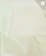 ERMANNO SCERVINO（エルマノシェルビーノ）ドレスシャツ 白 サイズ:50(XL位) メンズ/2200698247246