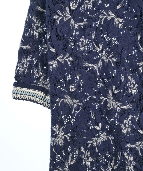 ERMANNO SCERVINO（エルマノシェルビーノ）ワンピース 紺 サイズ:44(L位) レディース/2200698933033