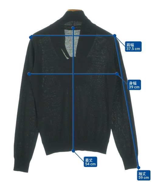 ERMANNO SCERVINO（エルマノシェルビーノ）カーディガン 黒 サイズ:38(S位) レディース/2200649963072