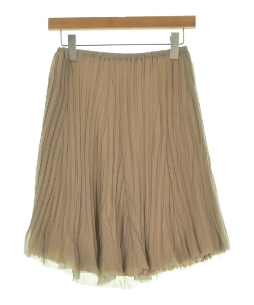 ERMANNO SCERVINO(エルマノシェルビーノ)ひざ丈スカート ベージュ サイズ:44(L位)/2200655567837