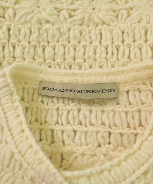 ERMANNO SCERVINO（エルマノシェルビーノ）カーディガン 白 サイズ:42(M位) レディース/2200662204015