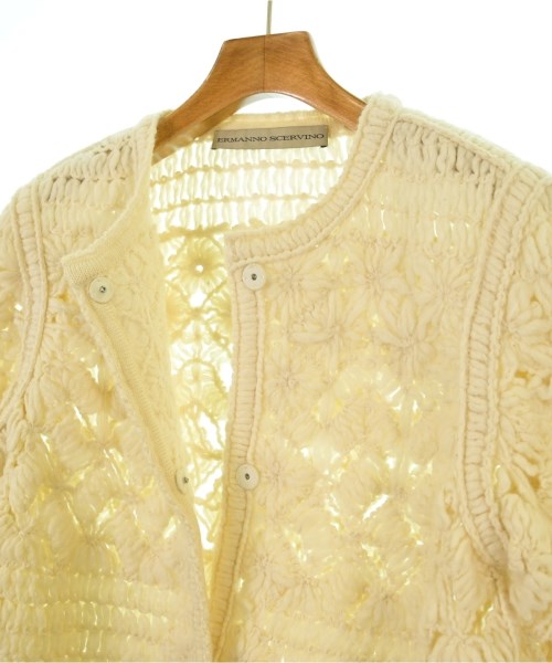 ERMANNO SCERVINO（エルマノシェルビーノ）カーディガン 白 サイズ:42(M位) レディース/2200662204015