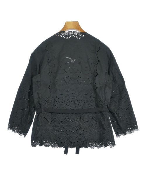 ERMANNO SCERVINO（エルマノシェルビーノ）カジュアルジャケット 黒 サイズ:38(S位) レディース/2200703072030