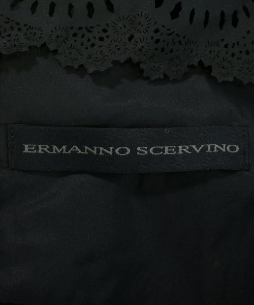 ERMANNO SCERVINO（エルマノシェルビーノ）カジュアルジャケット 黒 サイズ:38(S位) レディース/2200703072030