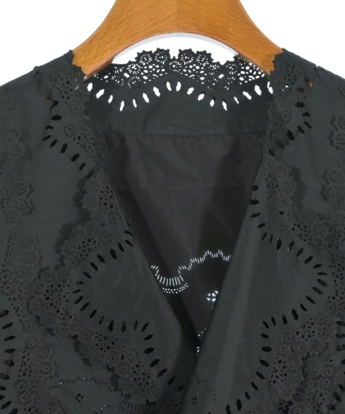 ERMANNO SCERVINO（エルマノシェルビーノ）カジュアルジャケット 黒 サイズ:38(S位) レディース/2200703072030