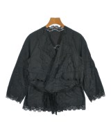 ERMANNO SCERVINO（エルマノシェルビーノ）カジュアルジャケット 黒 サイズ:38(S位) レディース/2200703072030