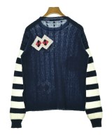 ERMANNO SCERVINO（エルマノシェルビーノ）ニット・セーター 紺 サイズ:38(S位) レディース/2200713693072