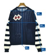 ERMANNO SCERVINO（エルマノシェルビーノ）ニット・セーター 紺 サイズ:38(S位) レディース/2200713693072