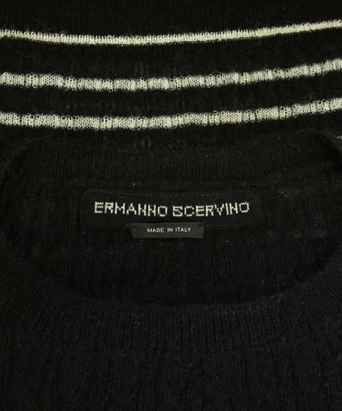 ERMANNO SCERVINO（エルマノシェルビーノ）ニット・セーター 黒 サイズ:38(S位) レディース/2200713693089