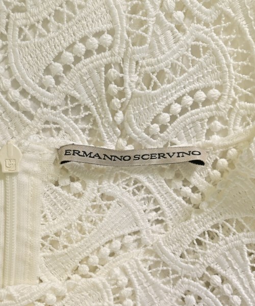ERMANNO SCERVINO（エルマノシェルビーノ）ワンピース 白 サイズ:38(S位) レディース/2200719283055