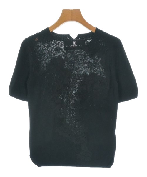 ERMANNO SCERVINO(エルマノシェルビーノ)ニット・セーター 黒 サイズ:-(S位)/2200640346010