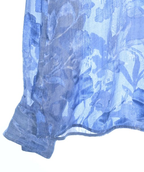 ERMANNO SCERVINO（エルマノシェルビーノ）カジュアルシャツ 青 サイズ:-(XL位) レディース/2200640346096