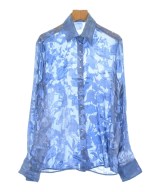 ERMANNO SCERVINO（エルマノシェルビーノ）カジュアルシャツ 青 サイズ:-(XL位) レディース/2200640346096