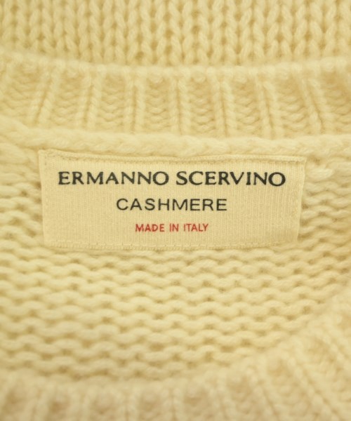 ERMANNO SCERVINO（エルマノシェルビーノ）ニット・セーター 白 サイズ:40(M位) レディース/2200641750090
