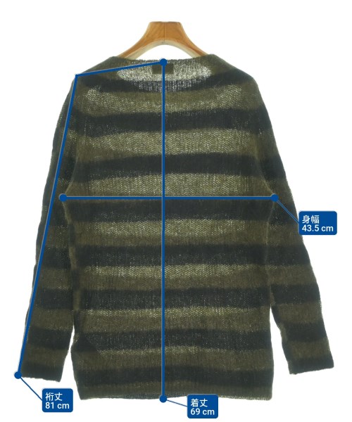 ERMANNO SCERVINO（エルマノシェルビーノ）ニット・セーター カーキ サイズ:40(M位) レディース/2200641750106