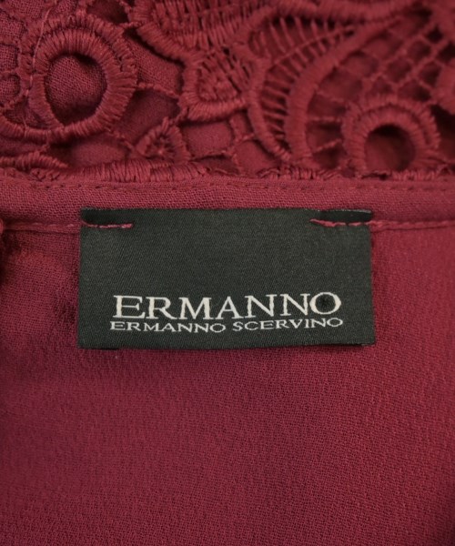 ERMANNO SCERVINO（エルマノシェルビーノ）ブラウス 赤 サイズ:44(L位) レディース/2200700465019