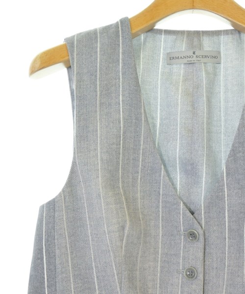ERMANNO SCERVINO（エルマノシェルビーノ）ベスト グレー サイズ:40(M位) レディース/2200706849035