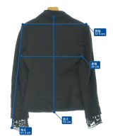 ERMANNO SCERVINO（エルマノシェルビーノ）ジャケット 黒 サイズ:38(S位) レディース/2200658006029