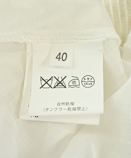 ERMANNO SCERVINO（エルマノシェルビーノ）ブラウス 白 サイズ:40(M位) レディース/2200723274070