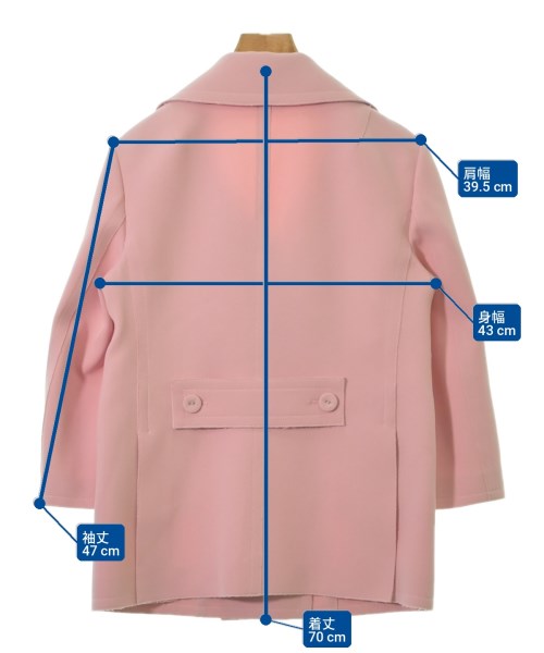 ERMANNO SCERVINO（エルマノシェルビーノ）カジュアルジャケット ピンク サイズ:-(L位) レディース/2200723966029