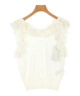 ERMANNO SCERVINO（エルマノシェルビーノ）ベスト/ノースリーブ 白 サイズ:40(M位) レディース/2200723966197